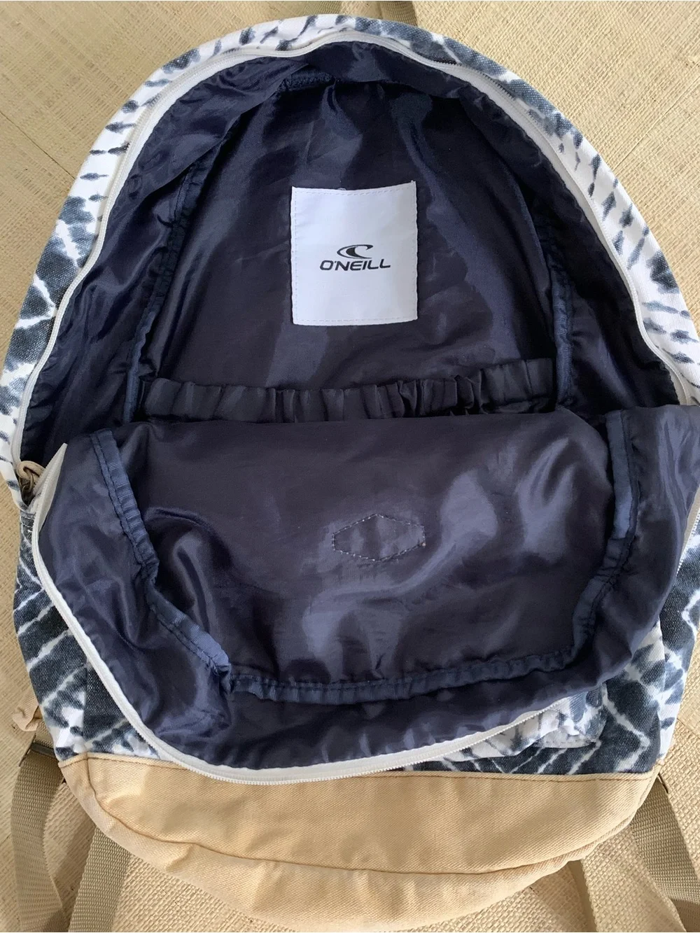 O’Neill Navy & White “Tie Dye” Backpack